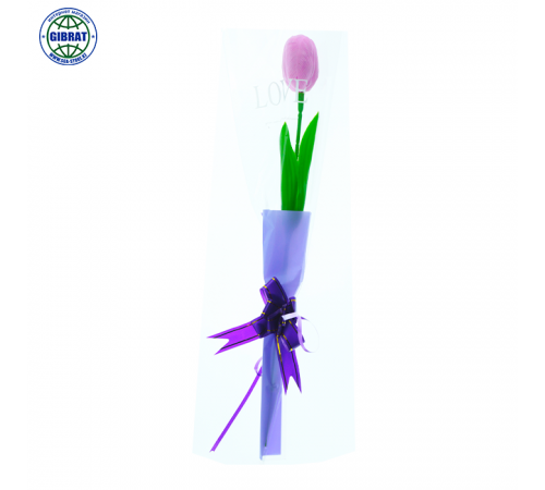 Цветок Роза из мыло PVC-02   24х