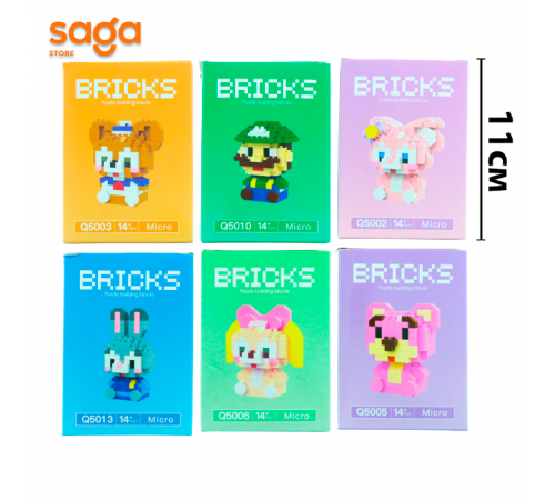 Конструктор Bricks Лего Мини Фигурка Арт. Q5002