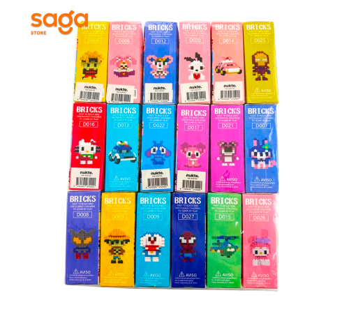 Конструктор Bricks Лего Мини Фигурка 5002 - 928132 (18х 576шт)