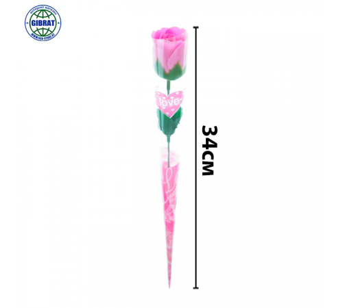 Цветок Роза из мыло 720. А1.