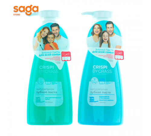 Зубная паста GRASS Crispi, отбеливание.