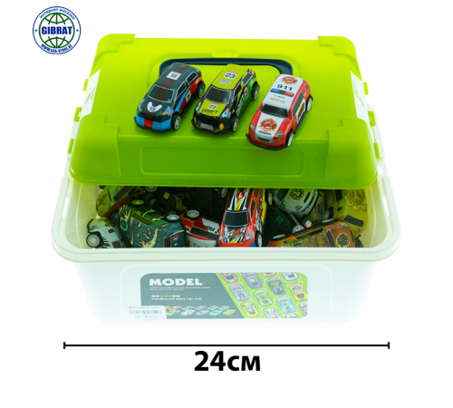 Набор машинок в контейнере XL3150.
