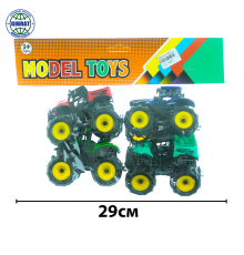 Машина Тракторы в наборе-4шт. 6619-16