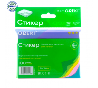 Бумага для записей/стикеры  76*100мм, 100л. 6013