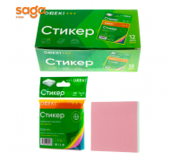Бумага для записей/стикеры  76*76мм, 100л. 6012 1/12/288