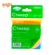Бумага для записей/стикеры  76*76мм, 100л. 6012
