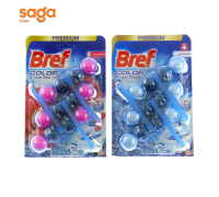 Блок для очищения унитаза Bref-PREMIUM 3в1