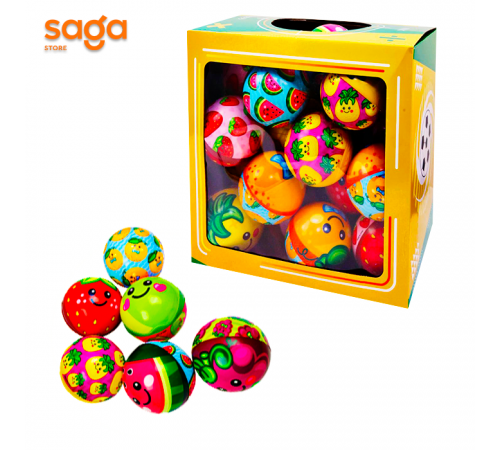 Мяч губка средняя 7.6см ON-21128 1/40/360