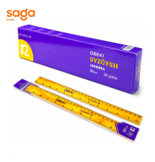 Линейка 30см деревянная Oneki 87601-30 (24х 1440шт)