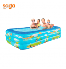 Бассейн надувной, 3 слоя, 180*130*55см 10шт