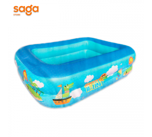 Бассейн надувной, 2 слоя, 120*85*35см.