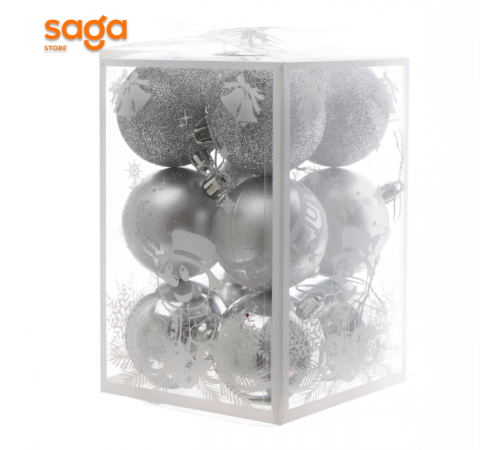 Набор ёлочных шаров ИНГ НМ-36.