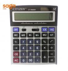 Калькулятор, 12-разрядный, CITIZEN CT-9600.
