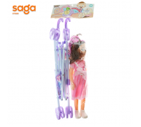 Кукла с коляской 763056.