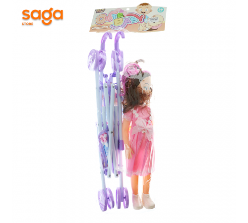 Кукла с коляской 763056.