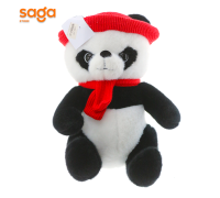 Мягкая игрушка Панда в шапке 2025