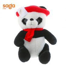 Мягкая игрушка Панда в шапке 2025