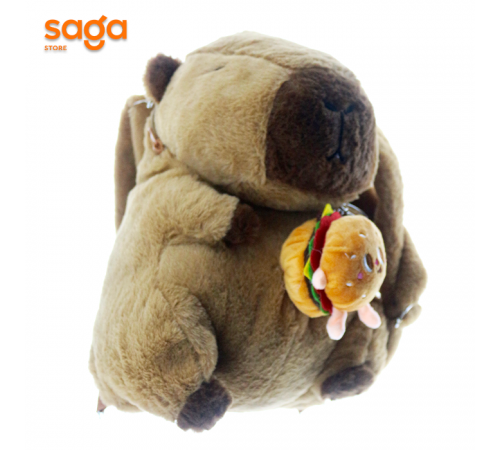 Мягкая игрушка Капибара рюкзак 10380.