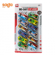 Машина метал "Lamborghini Service" Флаги 123-3