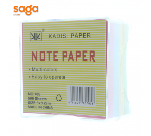 Бумага для записей/стикеры с подставкой 9*9.2см, 500л.