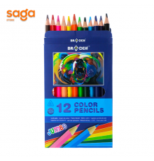 Карандаш цв 12цв толст 8008-12