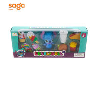 Набор героев "Stitch" с Фаст-Фудом 30*5*12,5 см.1/288 LK1495-2