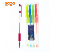 Ручка блеска неон 4цв ON-0150-4 цена за 4шт