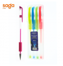 Ручка блеска неон 4цв ON-0150-4 цена за 4шт