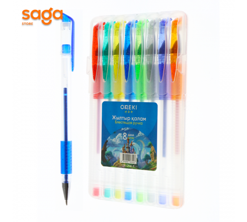 Ручка блеска 8цв ON-0148-8 цена за 8шт