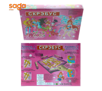 Игра настольная Скрэбус "Winx".36*26.5*4.5см 8282R-WS