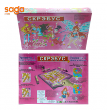 Игра настольная Скрэбус "Winx".36*26.5*4.5см 8282R-WS