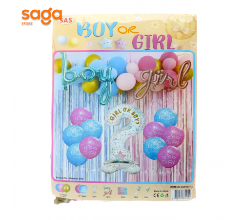 Набор шар Gender Party 1674-2