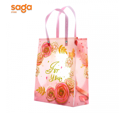 Пакет подарочный прозрачный HL-2603 L (25*33*12см)  1/12/396