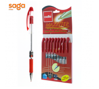 Ручка шариковая "Maxriter"красный , CL-727. 10шт