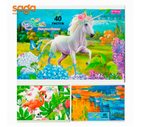 Альбом для рисования "Ya-long", формат-А4, 40л, 865-40-70