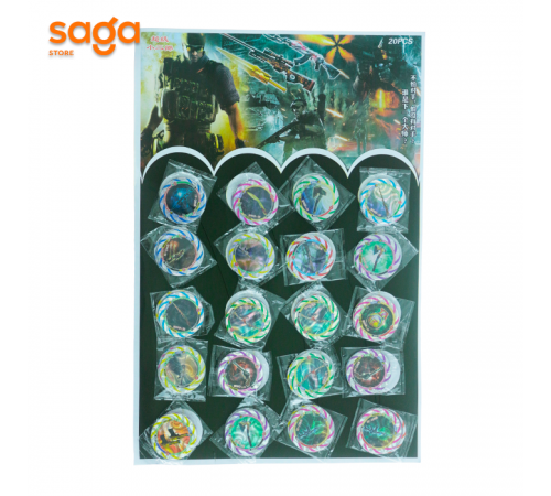 Фишки в листе-20 пачек.