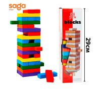 Настольная игра "Джанго", деревянный, 54 блоков, 1965-38