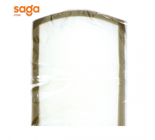 Чехол для одежды, прозрачный, с орнаментом, 55*80  (средний)