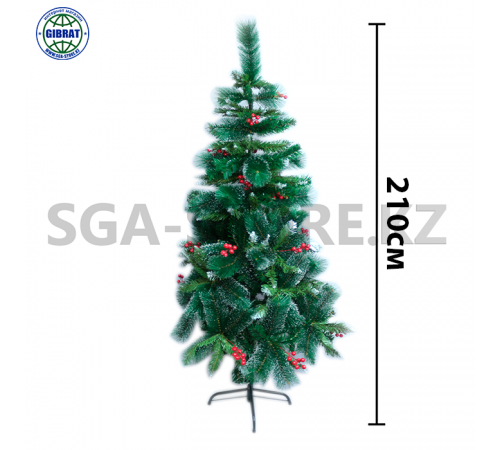 Елка искусственная со снегом А 210см