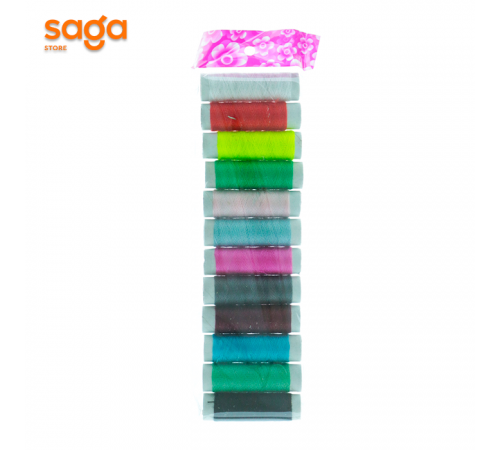 Нитки для шитья в блоке-10шт.