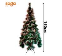 Елка искусственная со снегом, высота-150см.