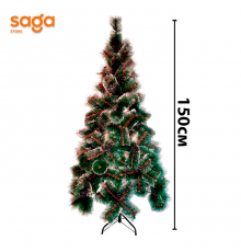 Елка искусственная со снегом, высота-150см.