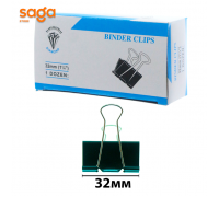 Зажим 32мм, в упаковке-12шт.