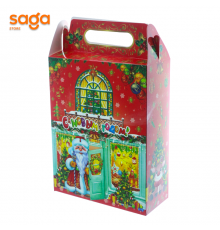 Подарочная коробка "С новым годом/Жаңа жылыңызбен" 12х  ZН-51