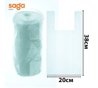 Пакет/Майка 2-нан/200*380мм, в мешке-36 рулонов, 500гр. 999