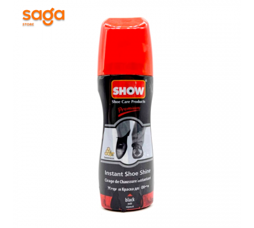 Крем для обуви "SHOW" жидкий чёрный, 75мл.