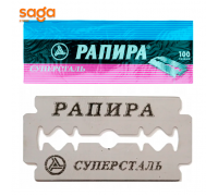 Сменные лезвия "Rapira" оригинал, 100 лезвий. 1/40