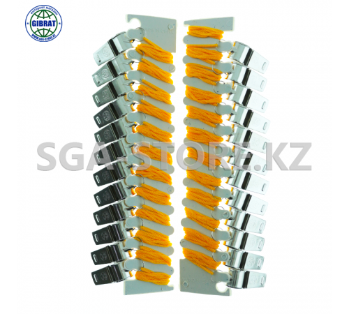 Свисток футбольный, металлический, в упаковке-24шт.