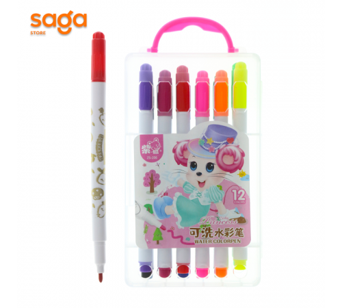 Фломастер "MINI", 12цв, 206-12