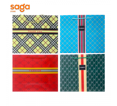 Пакет бумажный, подарочный 38*32*12см 1/12/192